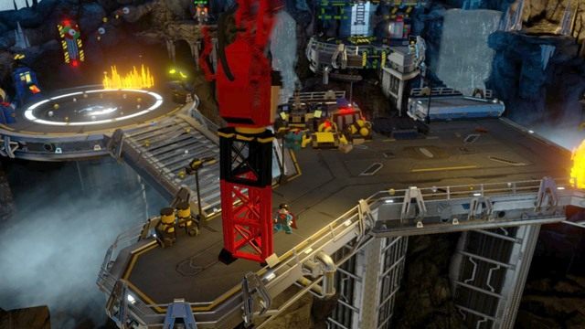 Stworzysz tym samym podest - Adam West / Czerwony klocek | Batmolka - sekrety w Lego Batman 3 Poza Gotham - LEGO Batman 3: Poza Gotham - poradnik do gry