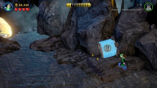 Postać będzie za szklaną osłoną znajdującą się na dolnym poziomie Batmolki (po prawej stronie) - Postacie | Batmolka - sekrety w Lego Batman 3 Poza Gotham - LEGO Batman 3: Poza Gotham - poradnik do gry