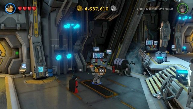 Kolejna postać będzie dostępna po lewej stronie Strażnicy - Postacie | Strażnica - sekrety w Lego Batman 3 Poza Gotham - LEGO Batman 3: Poza Gotham - poradnik do gry