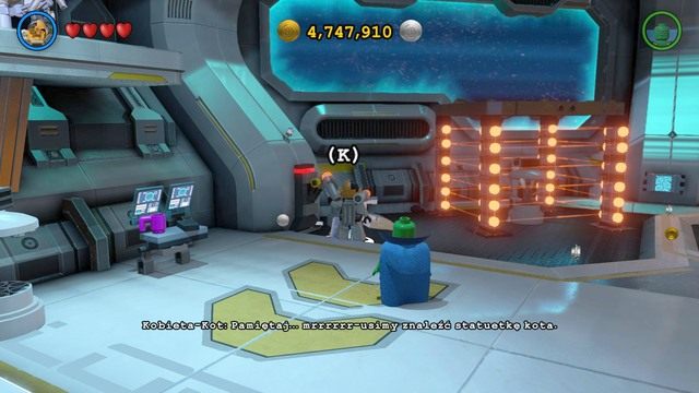 Żeby uzyskać figurkę musisz udać się piętro wyżej - Zadania poboczne | Strażnica - sekrety w Lego Batman 3 Poza Gotham - LEGO Batman 3: Poza Gotham - poradnik do gry