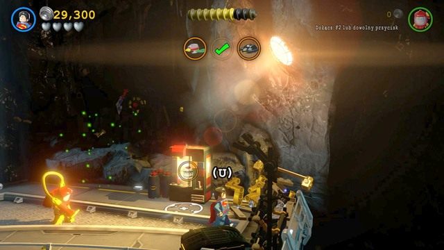 Drugi minizestaw dostępny będzie po zbudowaniu platformy dla Zielonej Latarni - Minizestawy | Kostium Na Miarę Kosmosu - sekrety w Lego Batman 3 Poza Gotham - LEGO Batman 3: Poza Gotham - poradnik do gry