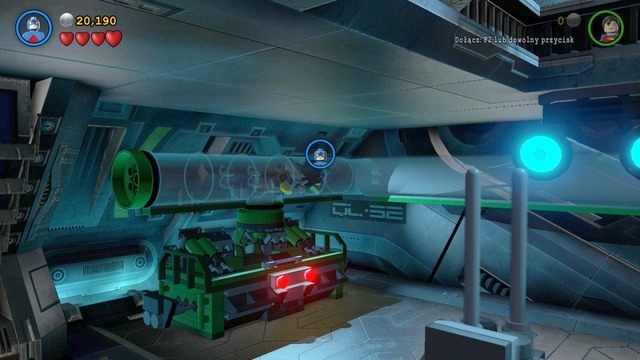 Na końcu wypchnij z rury kawałki minizestawu i wyskocz na zewnątrz przez zniszczenie końca drogi - Minizestawy | Kostium Na Miarę Kosmosu - sekrety w Lego Batman 3 Poza Gotham - LEGO Batman 3: Poza Gotham - poradnik do gry