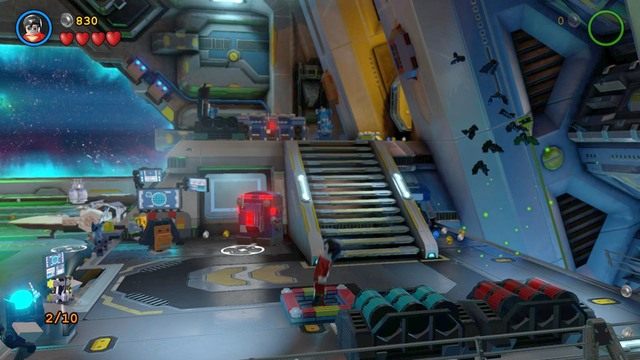 Pierwszy minizestaw zdobędziesz po przejściu przez pole ochronne - Minizestawy | Może To Go Ściągnie Na Ziemię - sekrety w Lego Batman 3 - LEGO Batman 3: Poza Gotham - poradnik do gry