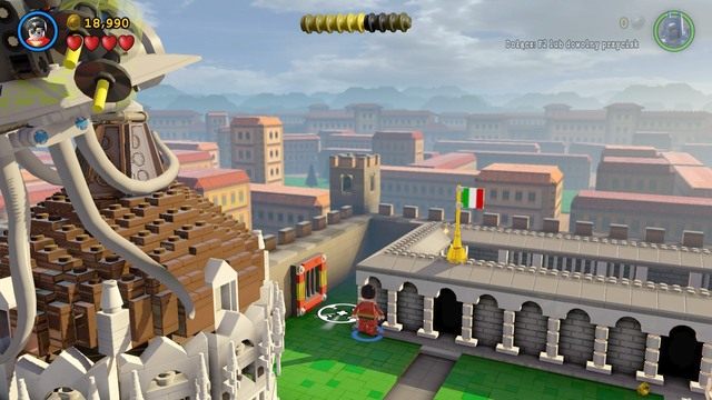 Przedostatni minizestaw zdobędziesz przechodząc do szklarni po prawej stronie - Minizestawy | Eurokłopoty - sekrety - LEGO Batman 3: Poza Gotham - poradnik do gry