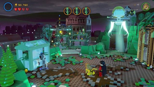 Kolejny minizestaw zdobędziesz w drugiej fazie walki z Brainiaciem - Minizestawy | Małe Gotham Duży Problem - sekrety w Lego Batman 3 Poza Gotham - LEGO Batman 3: Poza Gotham - poradnik do gry