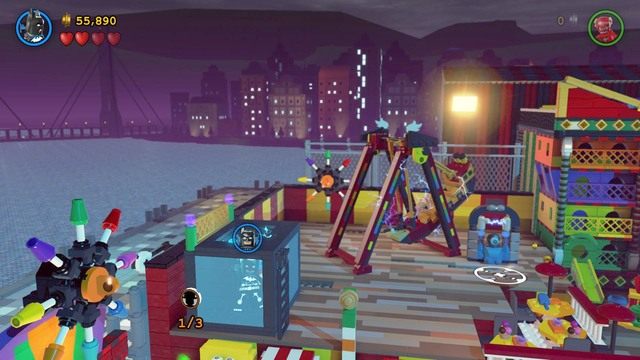 Drugą postać możesz zdobyć podczas pobytu w wesołym miasteczku - Postacie | Małe Gotham Duży Problem - sekrety w Lego Batman 3 Poza Gotham - LEGO Batman 3: Poza Gotham - poradnik do gry