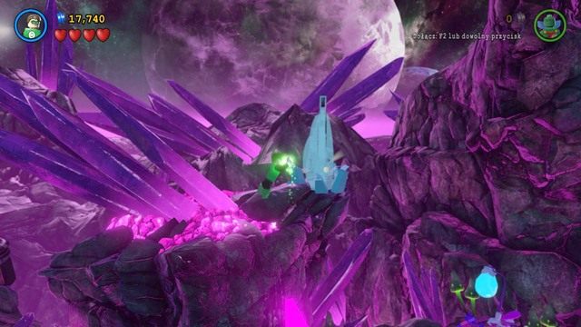 Trzeci minizestaw znajdziesz na skale przy przejściu między lokacjami - Minizestawy | Miłość Ci Wszystko Wybaczy - sekrety w Lego Batman 3 Poza Gotham - LEGO Batman 3: Poza Gotham - poradnik do gry