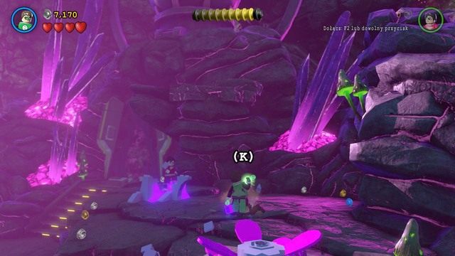 Podczas drogi na górę zauważysz kupkę ziemi - Minizestawy | Miłość Ci Wszystko Wybaczy - sekrety w Lego Batman 3 Poza Gotham - LEGO Batman 3: Poza Gotham - poradnik do gry
