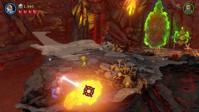 Pierwszy minizestaw otrzymasz po zniszczeniu pięciu złotych skrzyń - Minizestawy | Wyrzuć Ten Gniew - sekrety w Lego Batman 3 Poza Gotham - LEGO Batman 3: Poza Gotham - poradnik do gry