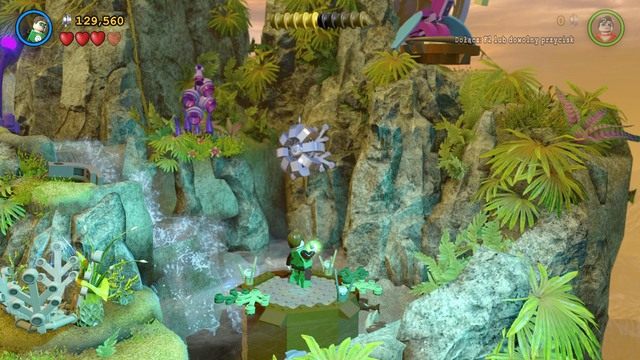 Czwarty obiekt znajdziesz przy końcu mapy, zaraz obok miejsca, w którym ratujesz Pielgrzyma - Minizestawy | Kolor Nadziei - sekrety w Lego Batman 3 Poza Gotham - LEGO Batman 3: Poza Gotham - poradnik do gry