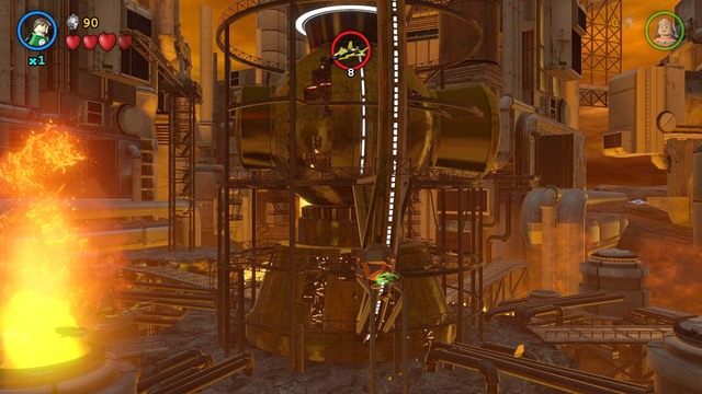 Drugi minizestaw możesz zdobyć rozbijając srebrny obiekt w kosmosie - Minizestawy | Qwardy Orzech Do Zgryzienia - sekrety w Lego Batman 3 Poza Gotham - LEGO Batman 3: Poza Gotham - poradnik do gry