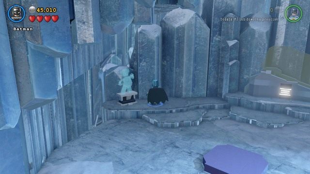 Trzeci znajdziesz na końcu jaskini po lewej stronie - Minizestawy | Chłodna Historia - sekrety w Lego Batman 3 Poza Gotham - LEGO Batman 3: Poza Gotham - poradnik do gry