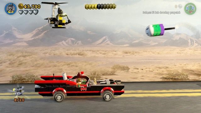 Siódmy minizestaw otrzymasz w momencie pościgu za Jokerem - Minizestawy | Jutro O Tej Samej Batporze! - sekrety w Lego Batman 3 Poza Gotham - LEGO Batman 3: Poza Gotham - poradnik do gry