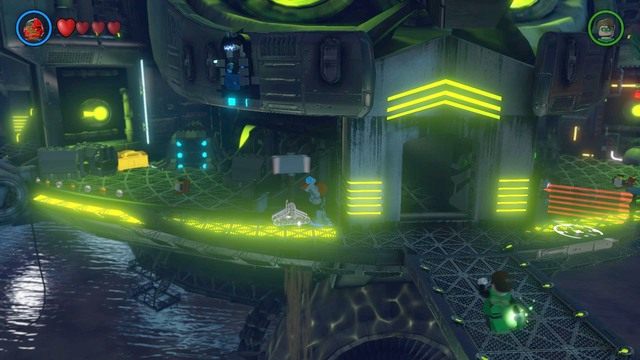 Drugą blokadę zniszcz za pomocą kostiumu rozbiórkowego Cyborga oraz odprowadź pingwina na miejsce - Zadania poboczne | Hala Sprawiedliwości i Zagłady - sekrety - LEGO Batman 3: Poza Gotham - poradnik do gry