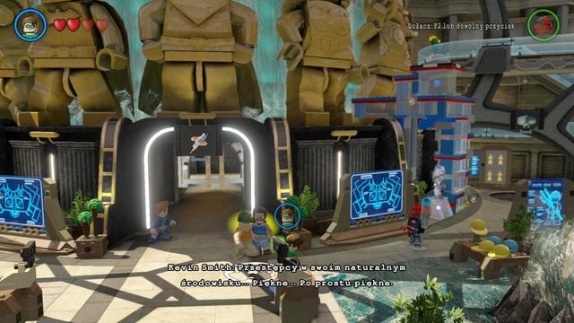 Misja dostępna będzie po wykonaniu zadania pobocznego Stawka Większa Niż Nietoperz - Zadania poboczne | Hala Sprawiedliwości i Zagłady - sekrety - LEGO Batman 3: Poza Gotham - poradnik do gry