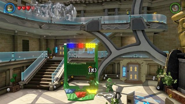 Twoim zadaniem będzie rozwiązanie zagadki - Zadania poboczne | Hala Sprawiedliwości i Zagłady - sekrety - LEGO Batman 3: Poza Gotham - poradnik do gry