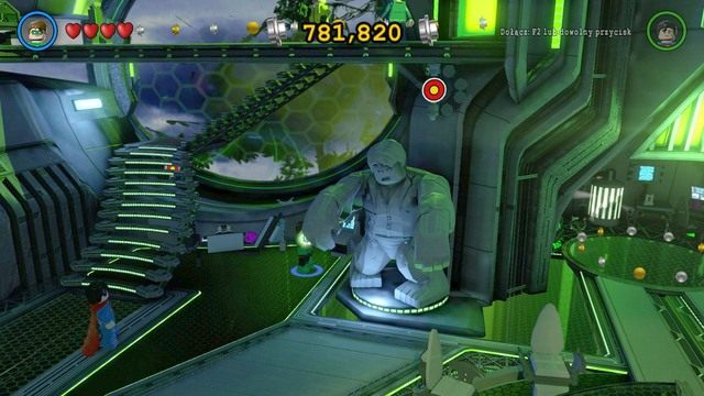 Czwarty złoty klocek zdobędziesz w kwaterze głównej Hali Zagłady - Złote Klocki | Hala Sprawiedliwości i Zagłady - sekrety w Lego Batman 3 - LEGO Batman 3: Poza Gotham - poradnik do gry