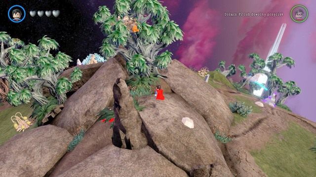 Żeby uratować Adama musisz zakotwiczyć hak na gnieździe - Adam West / Wyścigi | Nok - sekrety w Lego Batman 3 Poza Gotham - LEGO Batman 3: Poza Gotham - poradnik do gry