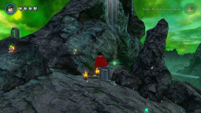 Żeby otworzyć wrota musisz strzelać do kilku kolorowych tarcz pokazanych na obrazku - Postacie i pojazdy | Oa - sekrety w Lego Batman 3 Poza Gotham - LEGO Batman 3: Poza Gotham - poradnik do gry