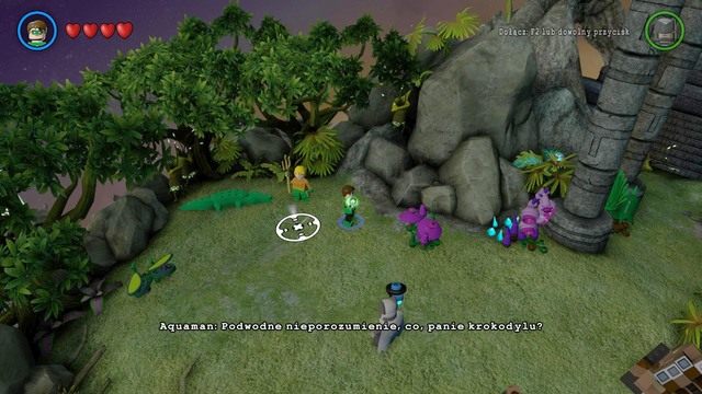 Porozmawiaj z Aquamanem i posłuchaj co ma do powiedzenia - Zadania poboczne | Odym - sekrety w Lego Batman 3 Poza Gotham - LEGO Batman 3: Poza Gotham - poradnik do gry