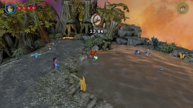 Pojazd otrzymasz w momencie, w którym w określonym czasie zniszczysz jedenaście niebieskich flag z logiem Batmana - Postacie i pojazdy | Okaara - sekrety w Lego Batman 3 Poza Gotham - LEGO Batman 3: Poza Gotham - poradnik do gry