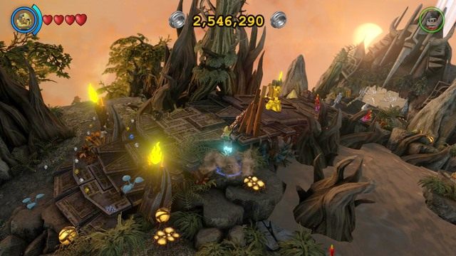 Drugi klocek znajdziesz w świątyni - Złote Klocki | Okaara - sekrety w Lego Batman 3 Poza Gotham - LEGO Batman 3: Poza Gotham - poradnik do gry