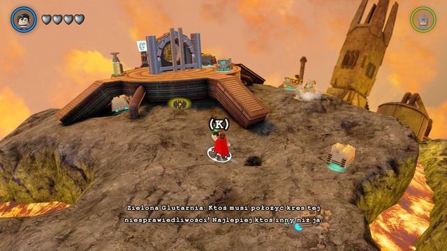 Porozmawiaj z Zieloną Glutarnią i wysłuchaj co ma do powiedzenia - Zadania poboczne | Qward - sekrety - LEGO Batman 3: Poza Gotham - poradnik do gry