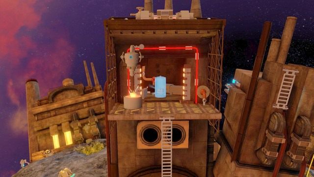 Wleć na podest i zmień postać na Batmana i ubierz się w strój z sonarem - Złote Klocki | Qward - sekrety w Lego Batman 3 Poza Gotham - LEGO Batman 3: Poza Gotham - poradnik do gry