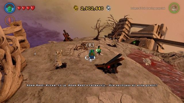 Porozmawiaj z Zieloną Glutarnią i posłuchaj co ma do powiedzenia - Zadania poboczne | Ysmault - sekrety w Lego Batman 3 Poza Gotham - LEGO Batman 3: Poza Gotham - poradnik do gry