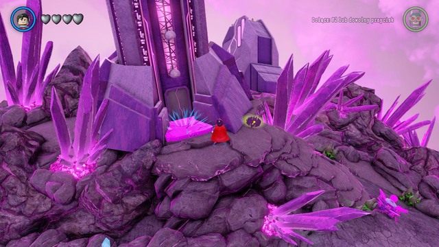 Podejdź do ściany i zniszcz płytę na ziemi za pomocą Supermana - Złote Klocki | Zamaron - sekrety w Lego Batman 3 Poza Gotham - LEGO Batman 3: Poza Gotham - poradnik do gry