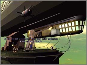 W pobliżu stała dźwigowa, która pochwaliła mi się automatyzacją jaka panuje na dworcu sterowców - PARYŻ rok 1996 | Strażnik Czasu - Strażnik Czasu - poradnik do gry