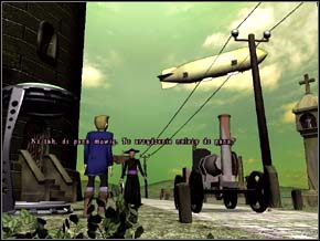 Ponieważ wolałem nie ryzykować ponownego użycia wehikułu, gdyż ojczulek był dość bojowo nastawiony, postanowiłem najpierw wypytać tego księdza o to, co tu w ogóle się dzieje - PARYŻ rok 1996 | Strażnik Czasu - Strażnik Czasu - poradnik do gry