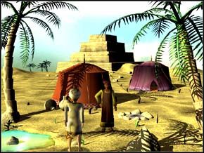 Kiedy tam dotarłem, zamieniłem kilka słów z pilnującym obozowiska Arabem, który opowiedział mi o znalezisku, a następnie wskazał miejsce przechowywania wazonu ze złotymi drutami - EGIPT rok 1791 - część 3 | Strażnik Czasu - Strażnik Czasu - poradnik do gry