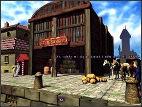 Ze stosu wziąłem jedną dynię i podszedłem do strażnika - PARYŻ rok 1791 - część 2 | Strażnik Czasu - Strażnik Czasu - poradnik do gry