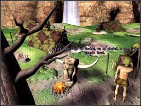 Poszedłem do szamana i poprosiłem go, by wyrył mi na niej wzór - PREHISTORYCZNA WIOSKA - część 3 | Strażnik Czasu - Strażnik Czasu - poradnik do gry