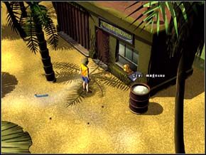 Spróbowałem kluczykiem otworzyć skrzynkę przy łodzi, ale nie udało mi się - HAWAJE rok 2011 - część 3 | Strażnik Czasu - Strażnik Czasu - poradnik do gry