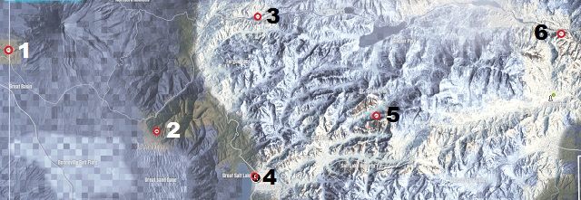 Górskie Stany - część północna - Górskie Stany - część północna | Ukryte części w The Crew - The Crew - poradnik do gry