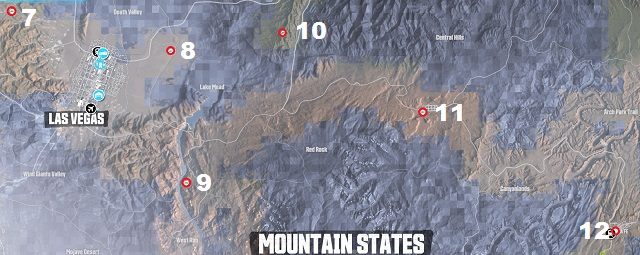 Górskie Stany - część środkowa - Górskie Stany - część środkowa | Ukryte części w The Crew - The Crew - poradnik do gry