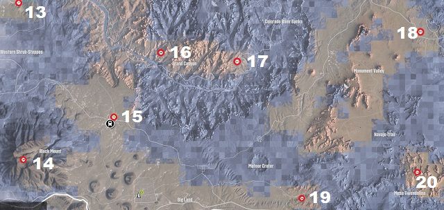 Górskie Stany - część południowa - Górskie Stany - część południowa | Ukryte części w The Crew - The Crew - poradnik do gry