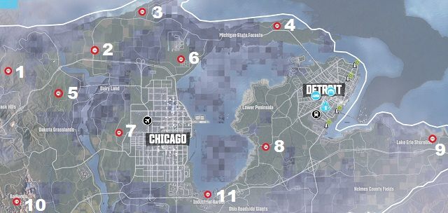 Środkowy Zachód - część północna - Środkowy Zachód - część północna w The Crew | Ukryte części - The Crew - poradnik do gry