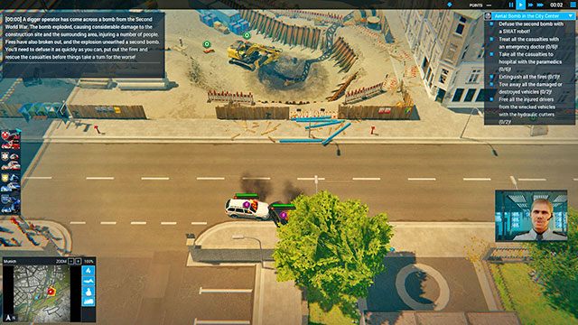 W czasie prac budowlanych odnaleziono niewybuchy z czasów II Wojny Światowej - Aerial Bomb in the City Center | Monachium - zadania główne | Emergency 5 - Symulator Misji Ratunkowych: Emergency 5 - poradnik do gry