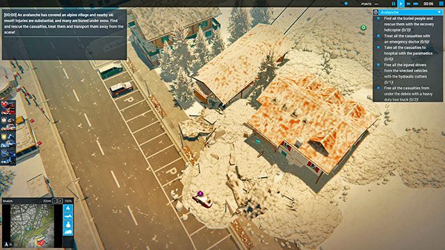 Musisz uratować ofiary śnieżnej lawiny - Avalanche | Monachium - zadania główne | Emergency 5 - Symulator Misji Ratunkowych: Emergency 5 - poradnik do gry