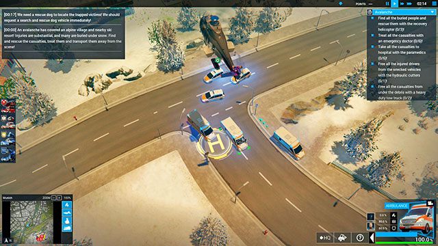 Obok skrzyżowania znajduje się hotel - Avalanche | Monachium - zadania główne | Emergency 5 - Symulator Misji Ratunkowych: Emergency 5 - poradnik do gry