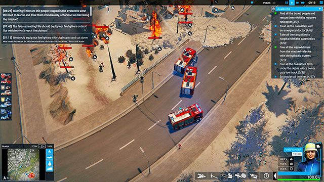 Na początku misji pożaru nie ma. Mimo to dobrze jest wysłać na miejsce straż pożarną. - Avalanche | Monachium - zadania główne | Emergency 5 - Symulator Misji Ratunkowych: Emergency 5 - poradnik do gry