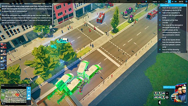 Ze wszystkich ofiar najłatwiej przeoczyć te na moście - Earthquake | Berlin - zadania główne | Emergency 5 - Symulator Misji Ratunkowych: Emergency 5 - poradnik do gry