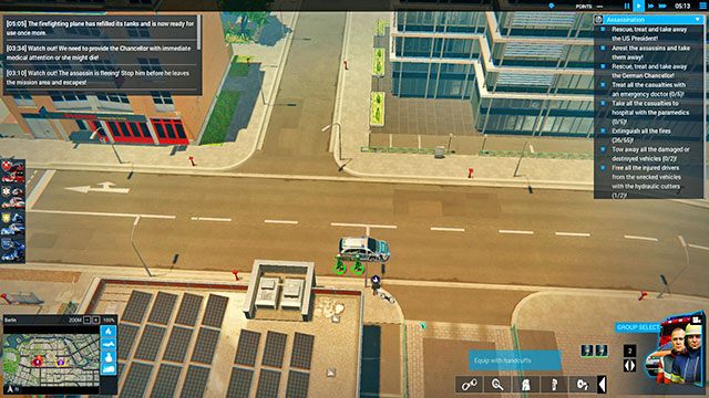 Lekarze powinni ustabilizować stan rannych, więc możesz zacząć wysyłać paramedyków - Assassination | Berlin - zadania główne | Emergency 5 - Symulator Misji Ratunkowych: Emergency 5 - poradnik do gry