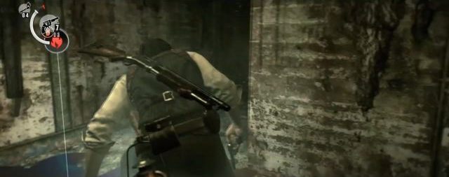 Poczekaj, aż Laura się do ciebie zbliży i podpal plamę oleju. - Rozdział 5 - Zakamarki umysłu | Opis przejścia The Evil Within - The Evil Within - poradnik do gry