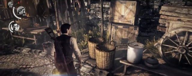 Za tymi skrzyniami znajdziesz Klucz. - Rozdział 6 - Utrata Samokontroli | Opis przejścia The Evil Within - The Evil Within - poradnik do gry