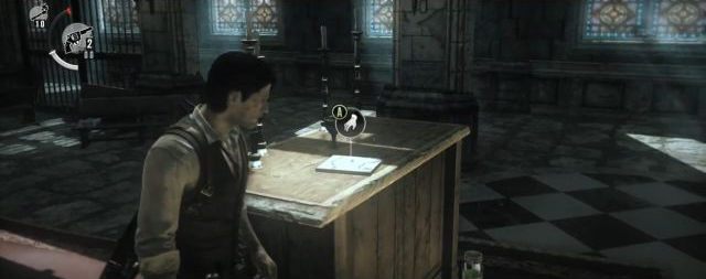 Fragment mapy znajdujący się przy ołtarzu. - Rozdział 7 - Powiernik | Opis przejścia The Evil Within - The Evil Within - poradnik do gry