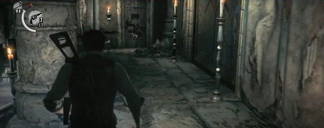 Na wprost znajdują się drzwi prowadzące do dokumentu osobistego i lustra. - Rozdział 7 - Powiernik | Opis przejścia The Evil Within - The Evil Within - poradnik do gry